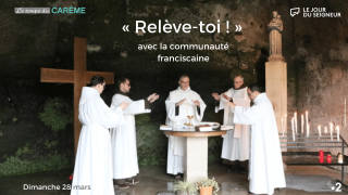 « Relève-toi », dimanche des Rameaux avec la communauté franciscaine
