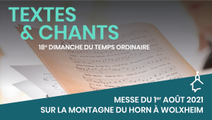 Messe du 1er août 2021 à Wolxheim sur la montagne du Horn