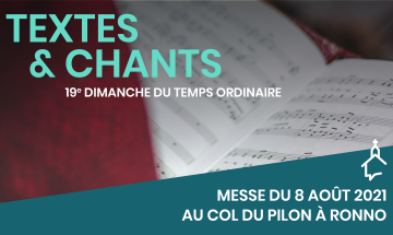 Messe du 8 août 2021 au col du Pilon à Ronno