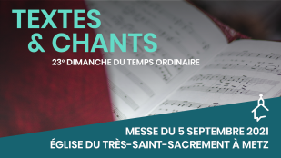 Messe du 5 septembre 2021 à Metz