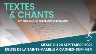 Messe du 26 septembre 2021 à Cagnes-sur-Mer