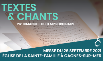 Messe du 26 septembre 2021 à Cagnes-sur-Mer