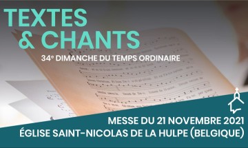 Messe du 21 novembre 2021 à La Hulpe (Belgique)