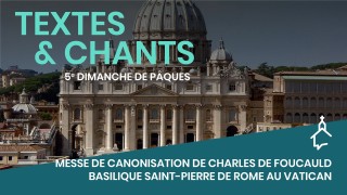Messe de canonisation de Charles de Foucauld à Rome (Vatican)