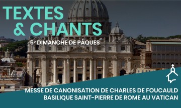 Messe de canonisation de Charles de Foucauld à Rome (Vatican)