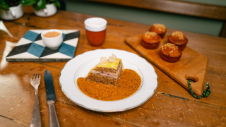 Recette de choux farcis de perdreau à la moutarde