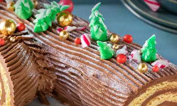 Recette traditionnelle de la bûche de Noël