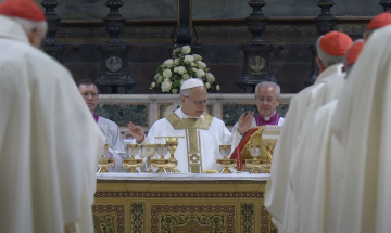 Première messe et homélie du pape Léon XIV