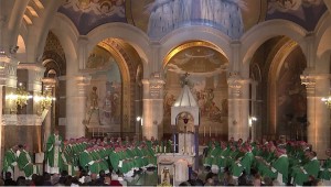 Les évêques de France réunis à Lourdes 2024
