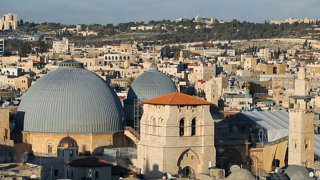 Sur les lieux de la Passion