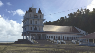 La basilique de Lausika à Wallis-et-Futuna