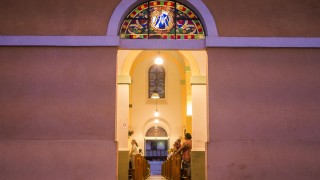 L'église Saint-Sauveur à Cayenne en Guyane