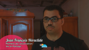 Les hommes en retraite spirituelle de l'association martiniquaise Vie et Partage