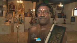 Serge Ajaguin, descendant d'engagés de La Réunion et pusari tamoul