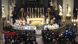 Messe antillo-guyanaise du 11 Novembre 2017 à l'église Saint-Sulpice-Tiembè raid, pa moli