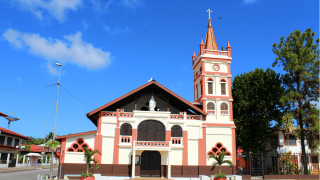 L’église de Sinnamary en Guyane