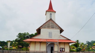 L'Église Saint Joseph à Iracoubo en Guyane