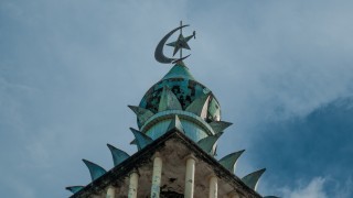 La mosquée de Tsingoni à Mayotte