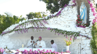 Guyane : Pèlerinage de Notre-Dame des Douleurs à Sinnamary