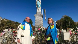 L'équipe de Dieu m'est témoin au pèlerinage du Rosaire 2018