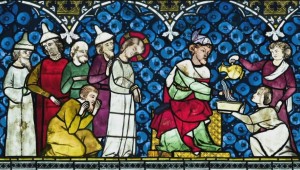 Paroles de vitrail - Jésus devant Pilate