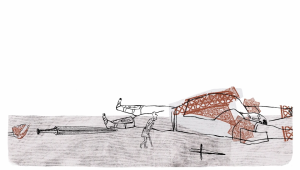 David et Goliath ou l'enfant frondeur