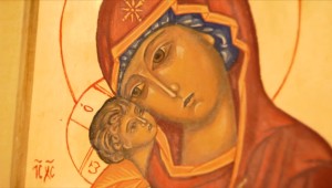 L'icône de la Vierge à l'Enfant