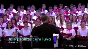 Concert Ecclesia Cantic 2023 - "Alle, psallite cum luya", auteur anonyme