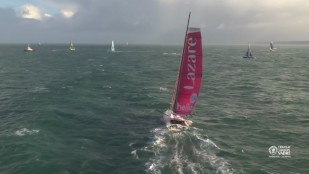 Rencontre avec Tanguy le Turquais – Le départ de la Transat Jacques Vabre